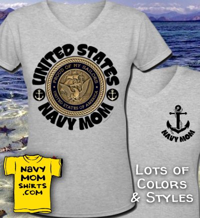 Shirt for Navy Moms with 2 or More Sailors by NavyFamilyShirts.com