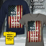 Keep Calm I'm A Navy Mom Shirt & Sweatshirts