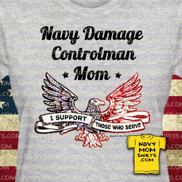 Navy Damage Controlman Mom Shirts & Hoodies by NavyMomShirts.com