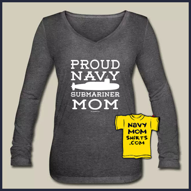 proud navy mom submariner shirt by NavyMomShirts.com