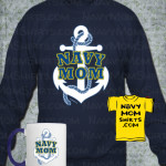 Navy Mom Anchor Shirts, Sweatshirts & Mugs by NavyMomShirts.com