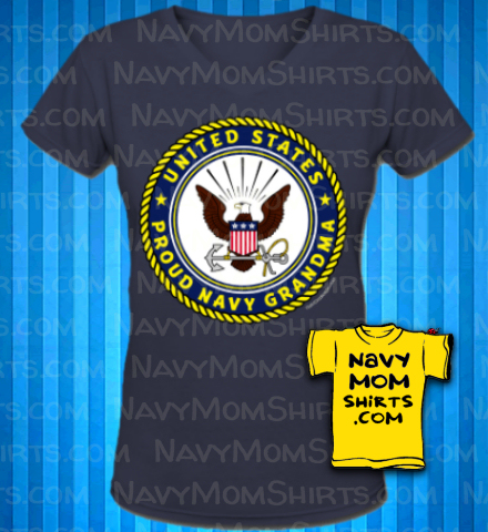 Proud Navy Grandma Shirts at NavyMomShirts.com