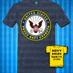 Navy Grandpa Eagle Shirt by NavyMomShirts.com