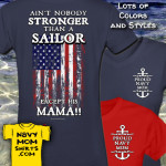 Navy Mom Flag Shirts by NavyMomShirts.com