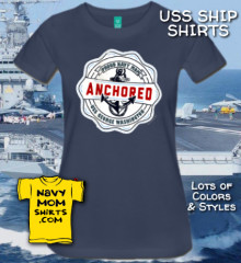 USS George Washington Navy Mom Shirts