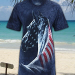 USA American Patriotic Horse Shirt