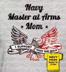 Navy Mom Master at Arms Shirt by NavyMomShirts.com