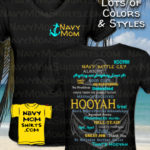 Navy Mom Hooyah shirts and sweatshirt hoodies with Anchor by NavyMomShirts.com