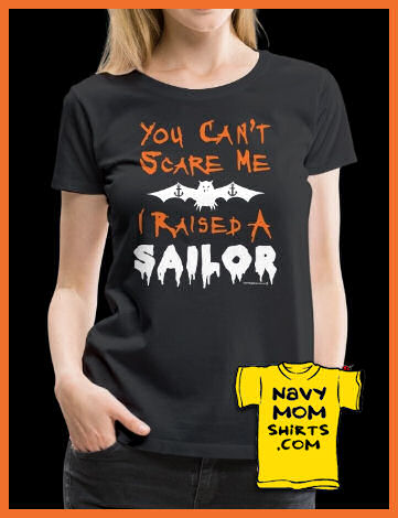 Navy Halloween Shirts at NavyMomShirts.com
