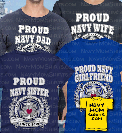 Matching Navy Family Shirts for 2019 | NavyMomShirts.com