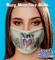 Navy Mom Face Mask at NavyMomShop.com
