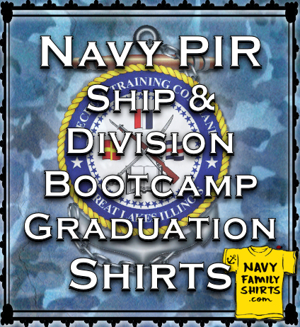 personalized navy pir bootcamp graduation shirts for mom dad family