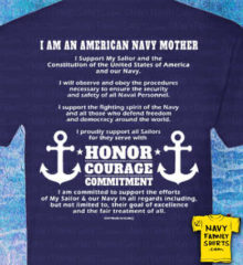 The best and original Navy Mother's Creed Shirts by NavyFamilyShirts.com